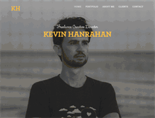 Tablet Screenshot of kevinhanrahan.com